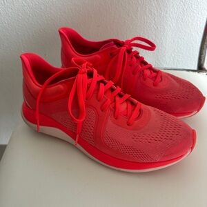 lululemon athletica Vibrant Red Athletic Shoes